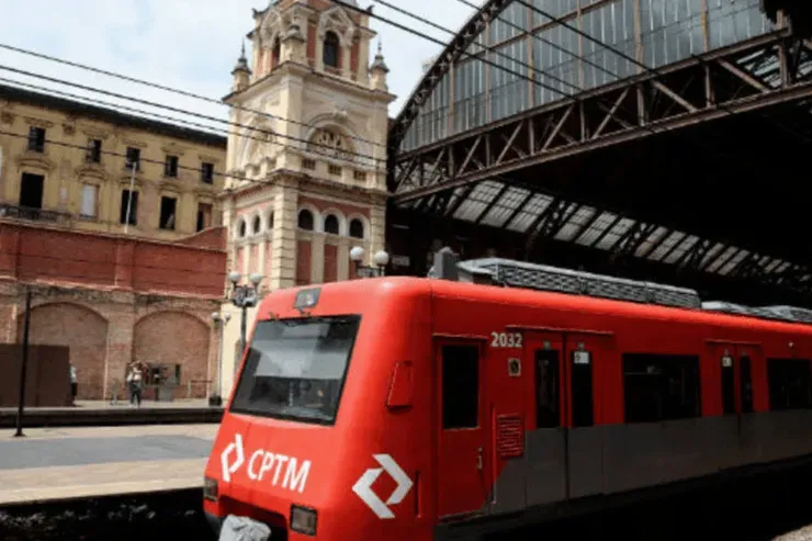 Trem da CPTM. (Foto: Friedemann Vogel/Getty Images/)