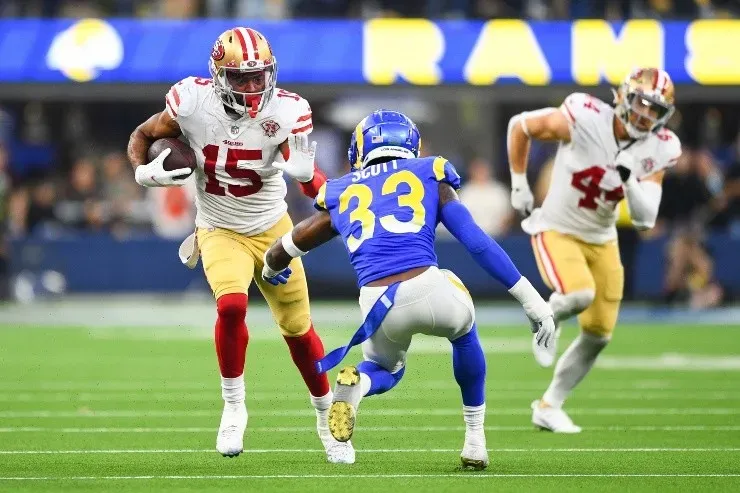 Brian Rothmuller/Icon Sportswire via Getty Images – Jogo entre Rams e 49ers
