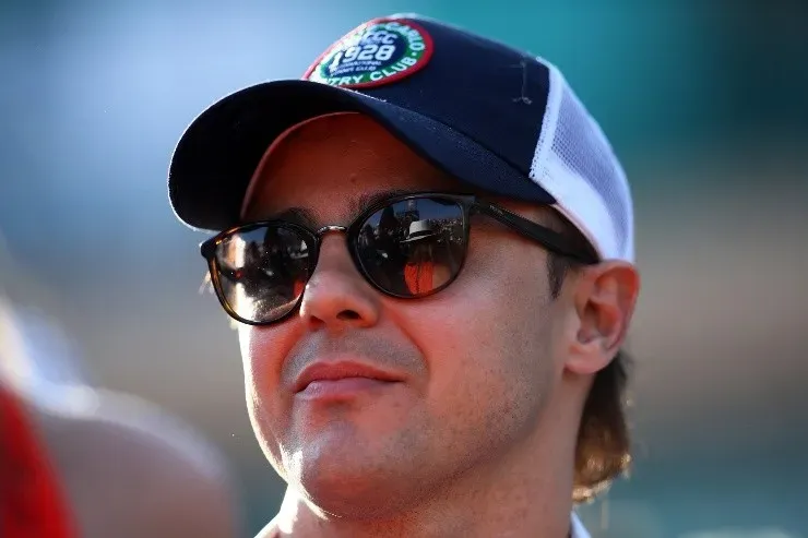 Julian Finney/Getty Images – Felipe Massa durante partida de tênis em Monte Carlo