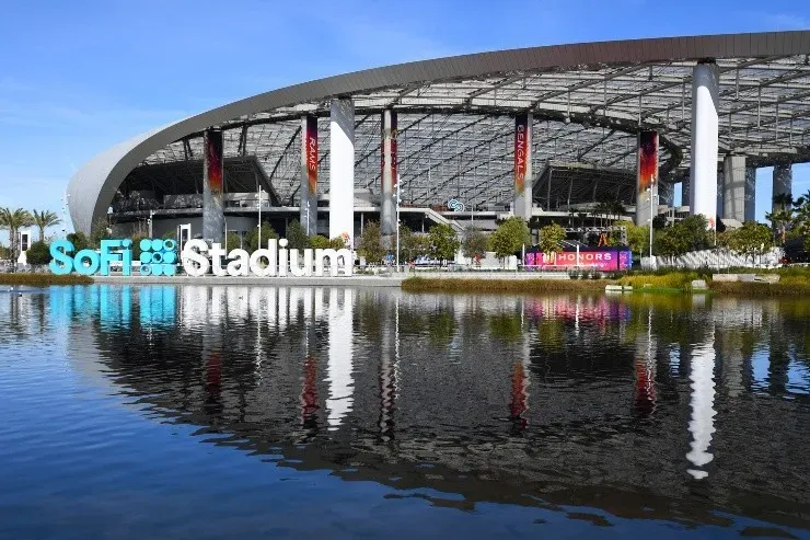 Brian Rothmuller/Icon Sportswire via Getty Images – SoFi Stadium, palco do Super Bowl LVI