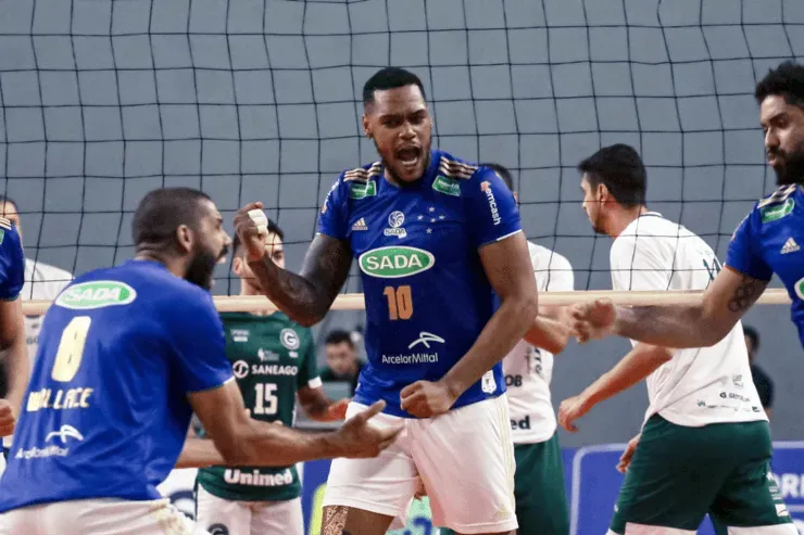 Foto: Divulgação Goiás Vôlei – Cruzeiro segue muito bem na superliga masculina