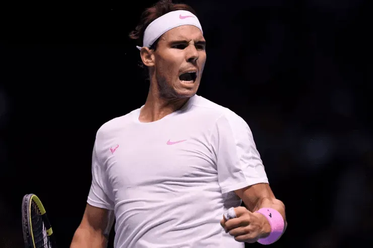 Justin Setterfield/Getty Images – Rafael Nadal festejando vitória