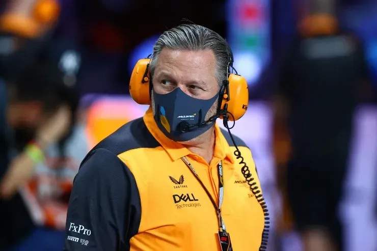 Dan Istitene – Formula 1/Formula 1 via Getty Images – Zak Brown, chefe da McLaren