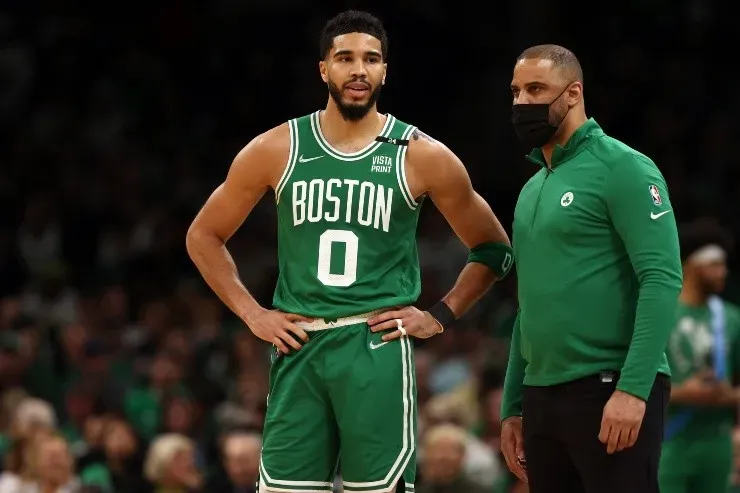 Maddie Meyer/Getty Images – Jayson Tatum, dos Celtics
