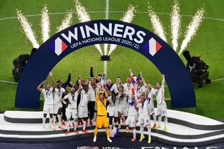 Marco Bertorello – Pool/Getty Images/ A França venceu a última edição da Nations League.