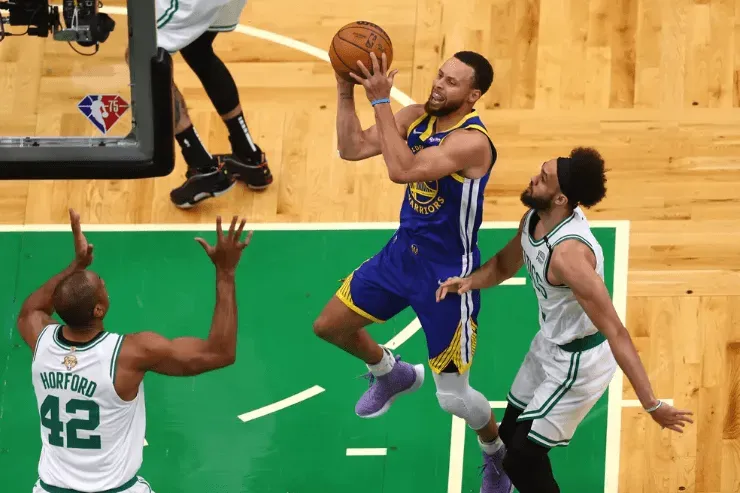 Stephen Curry Golden State Warriors NBA — Foto: Adam Glanzman/Getty Images