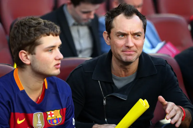Jude Law y Rafferty Law (Fuente: Getty Images)
