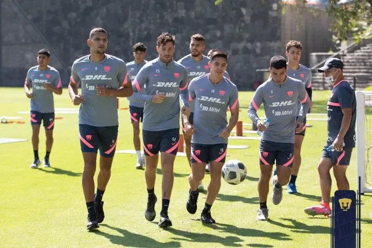 El equipo continúa entrenando para el duelo ante Club León (@PumasMX)