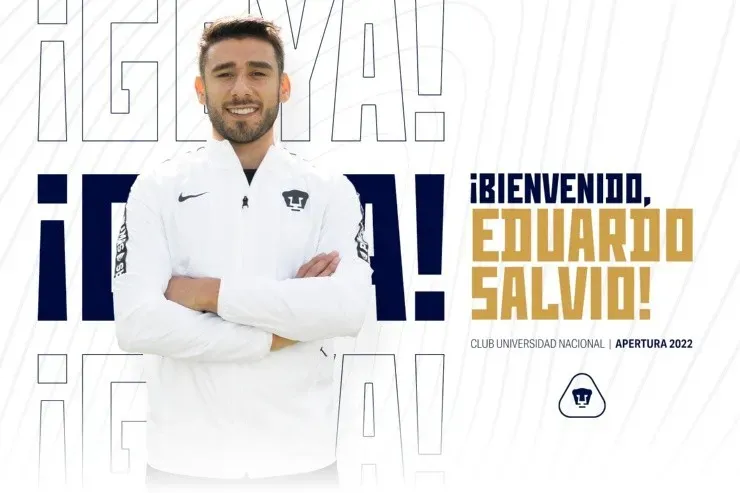 El argentino se sumó al plantel (@PumasMX)