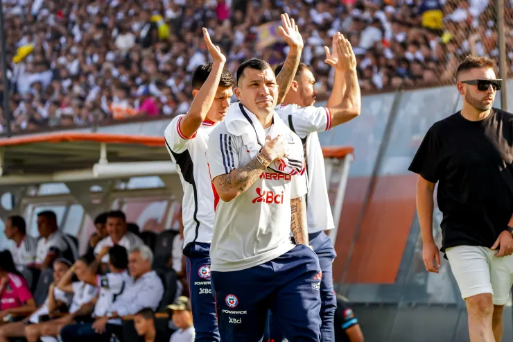 Despedida de Esteban Paredes | Imagen: Guillermo Salazar