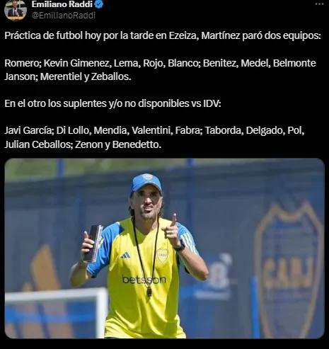 Los equipos que paró Diego Martínez.