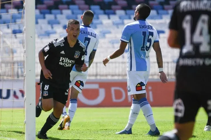 Gabriel Costa fue el autor del único gol con el que Colo Colo venció a Deportes Antofagasta. (Foto: Getty Images)