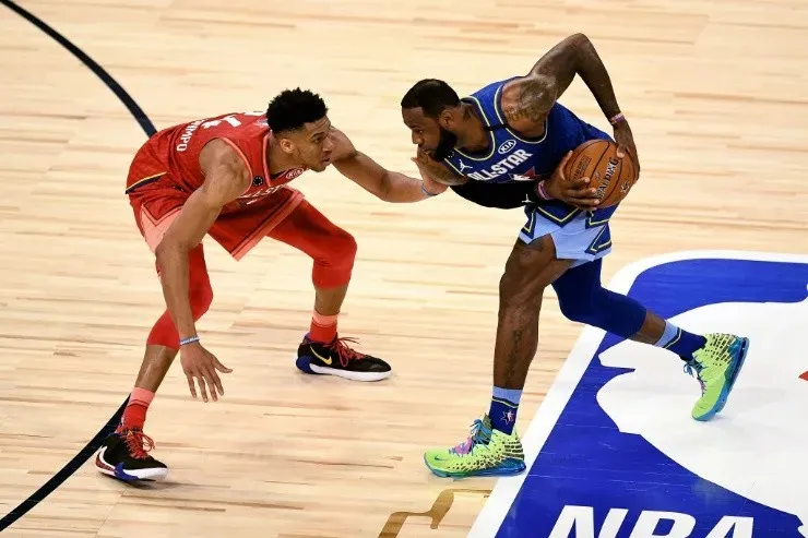 LeBron James repetirá su rol de capitán de equipo en los All Star Game. (Getty)
