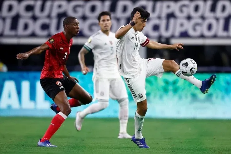 México viene de igualar sin goles ante Trinidad y Tobago en el inicio de la Copa Oro 2021. (Foto: Getty)