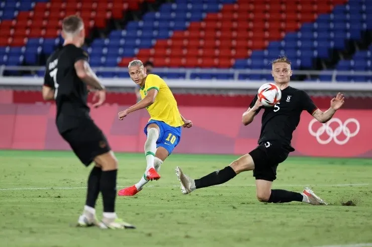 Richarlison fue la figura del encuentro ante Alemania. (Foto: Getty)