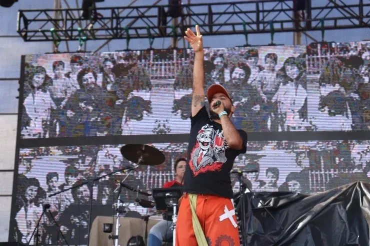 Juanito Ayala en concierto.(Foto: Valentina Alfaro)