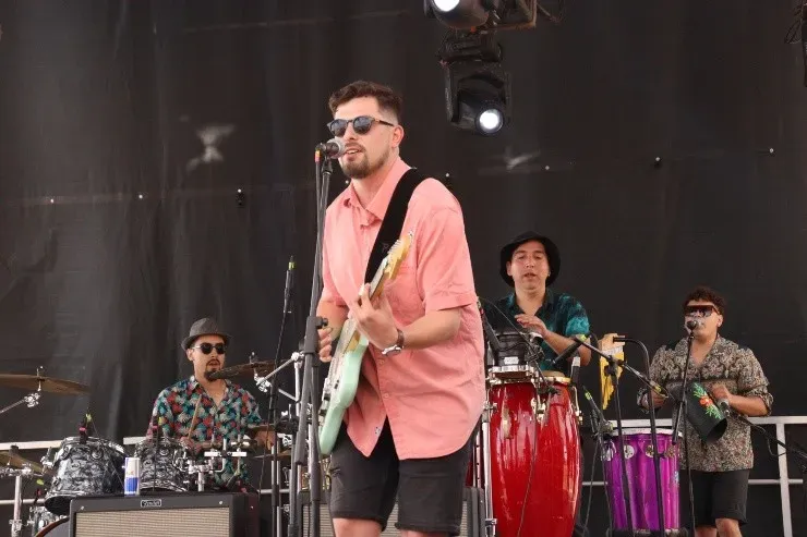 La banda Mambo de a litro.(Foto: Valentina Alfaro)