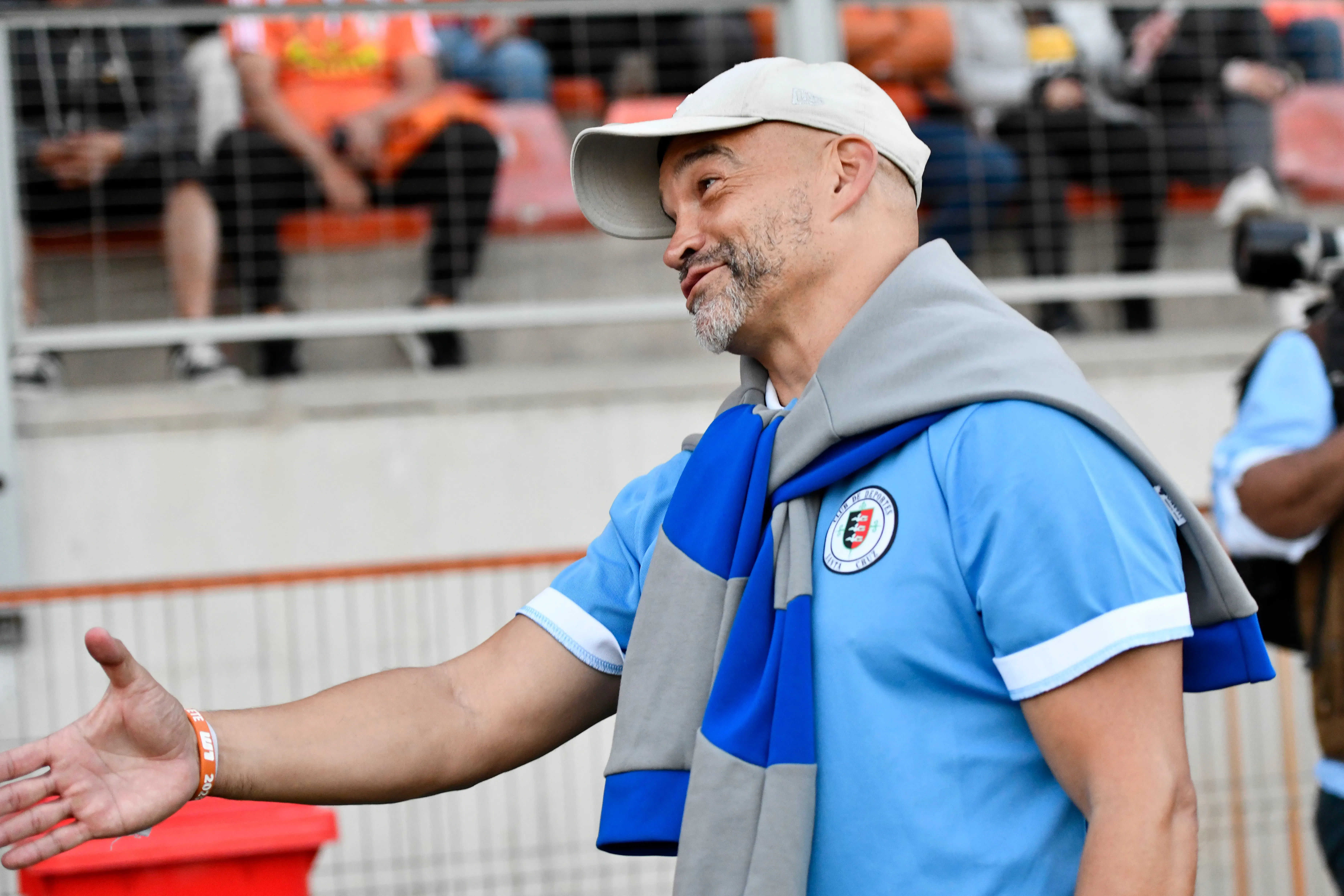 John Armijo debe resolver su futuro en Deportes Santa Cruz. (Pedro Tapia/Photosport).