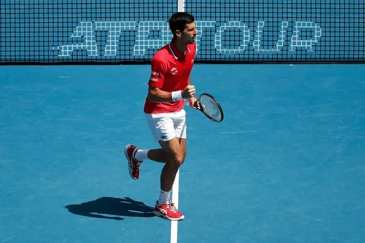Novak Djokovic é o atual campeão da ATP Cup pela Sérvia. (Foto: Getty Images)