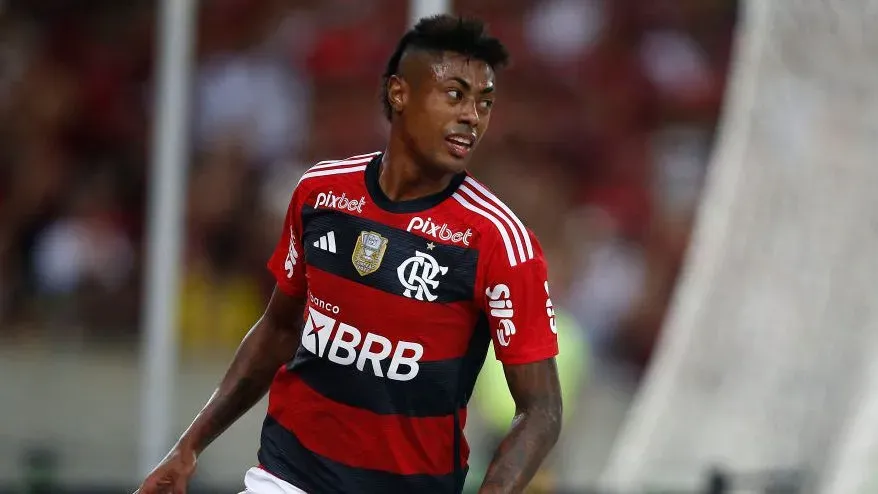 Bruno Henrique em jogo pelo Flamengo. Foto: Wagner Meier/Getty Images