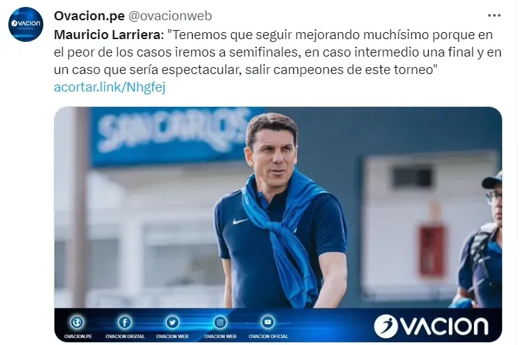 Mauricio Larriera habló sobre el estado de Pablo Sabbag y Andrés Andrade en Alianza Lima. | Créditos: Radio Ovación.