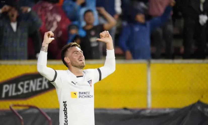 Ángel González llegó a Liga de Quito en la temporada 2022. (Foto: API)