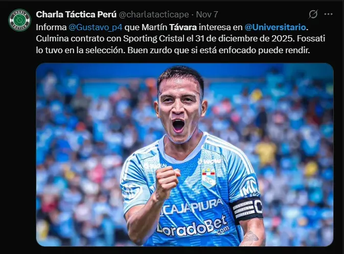 Fuente: @charlatacticape