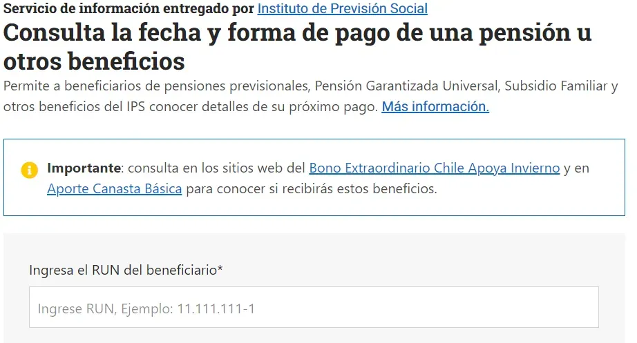 La plataforma para ver tu fecha de pago