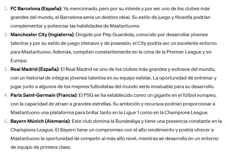 La predicción completa de ChatGPT.