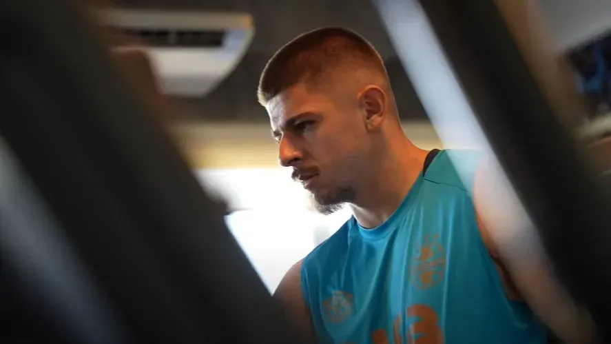Jorge realizou exames no Grêmio. Foto: Reprodução/Grêmio TV