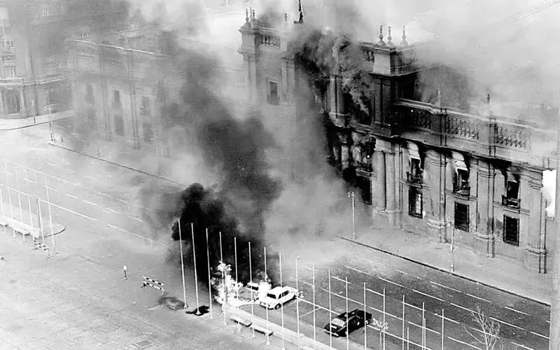 Bombardeo a La Moneda | Foto: santiagonostalgico