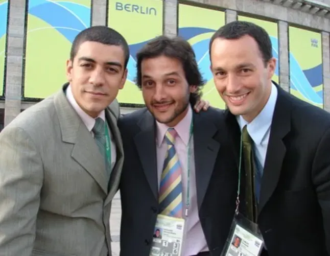 Queijeiro, Paoloski y Fernando Carlos.