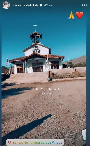 El Huaso visitó a Santa Teresa de Los Andes