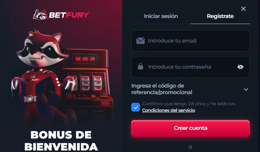 Bono de bienvenida BetFury