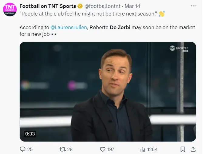 Speculation about the future of De Zerbi grows