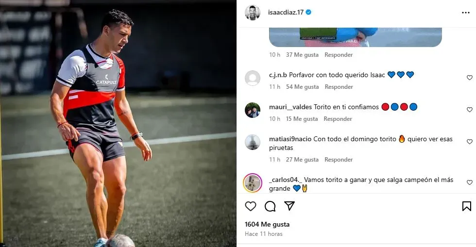 Los comentarios de apoyo al jugador.