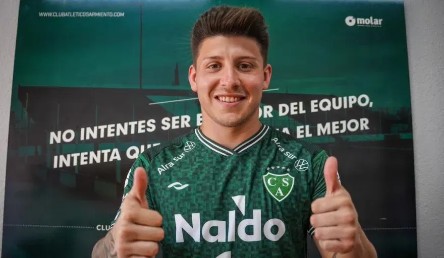 Gerzel regresa a Boca de su préstamo en Sarmiento para marcharse cedido nuevamente (@CASarmientoOf)
