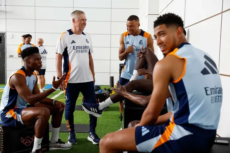 La mayoría de los jugadores del Real Madrid juega en su seleccionado.