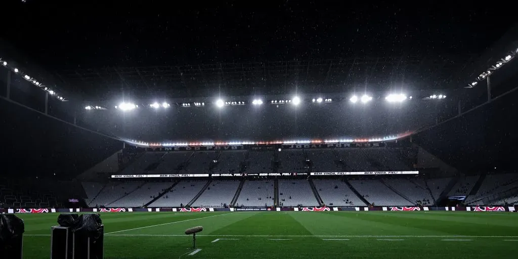 Neo Química Arena antes do jogo entre Corinthians e Bahia. Foto: Fabio Giannelli/AGIF