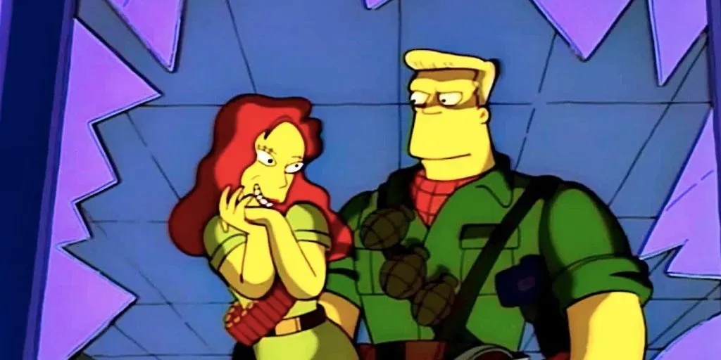 La parodia a Schwarzenegger. (IMDb)