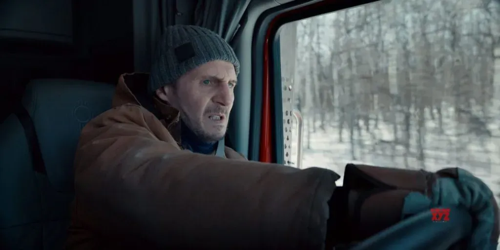 Personagem de The Ice Road na Netflix – Foto: Reprodução/Netflix