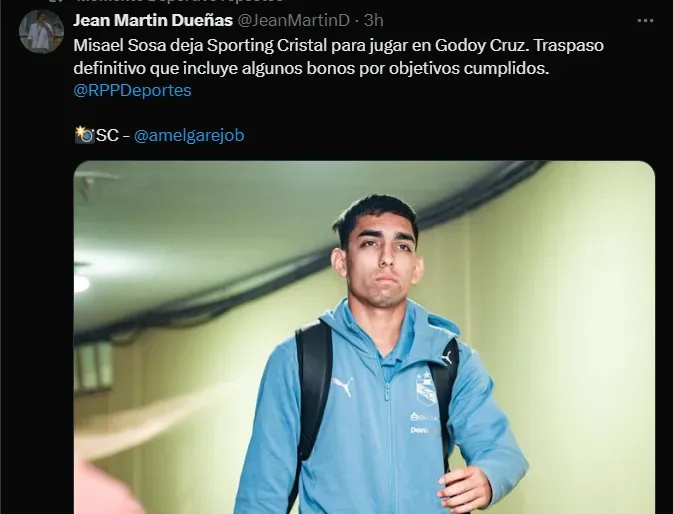 Fuente: @JeanMartinD