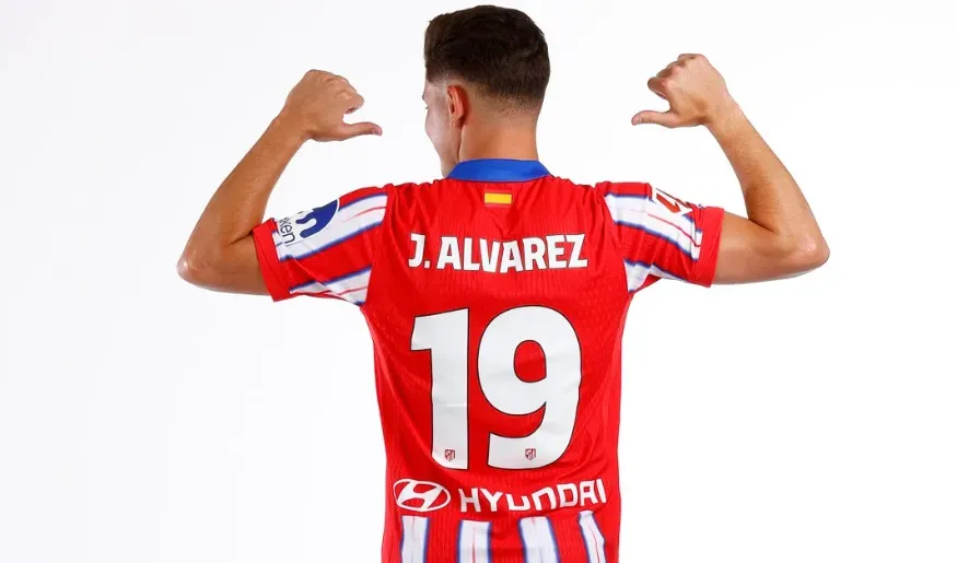 Julián utilizará la n°19 en Atlético de Madrid.