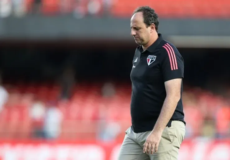 Alexandre Schneider/Getty Images – Rogério Ceni, treinador do São Paulo, no Morumbi
