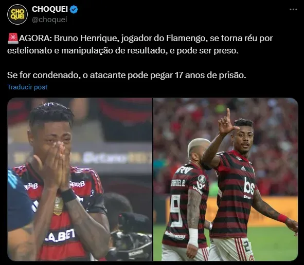 Así informan los medios brasileños (Foto: X).