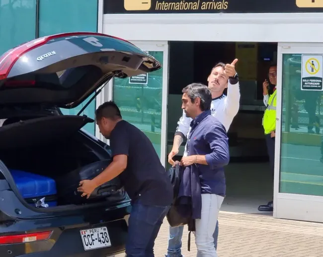 Sebastián Rodríguez llegó al Perú. (Foto: Diario Depor).