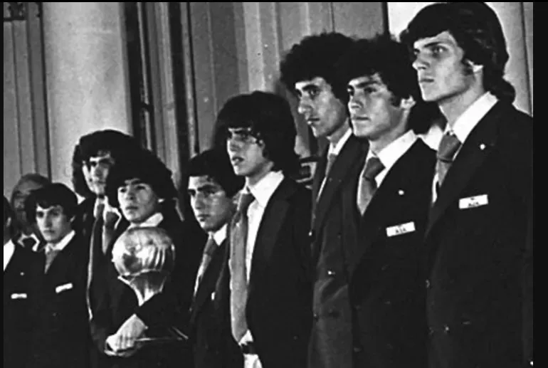 Ángel Hoyos fue compañero de Diego en la Selección Argentina. (Archivo)
