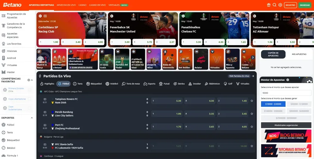 como apostar en Betano