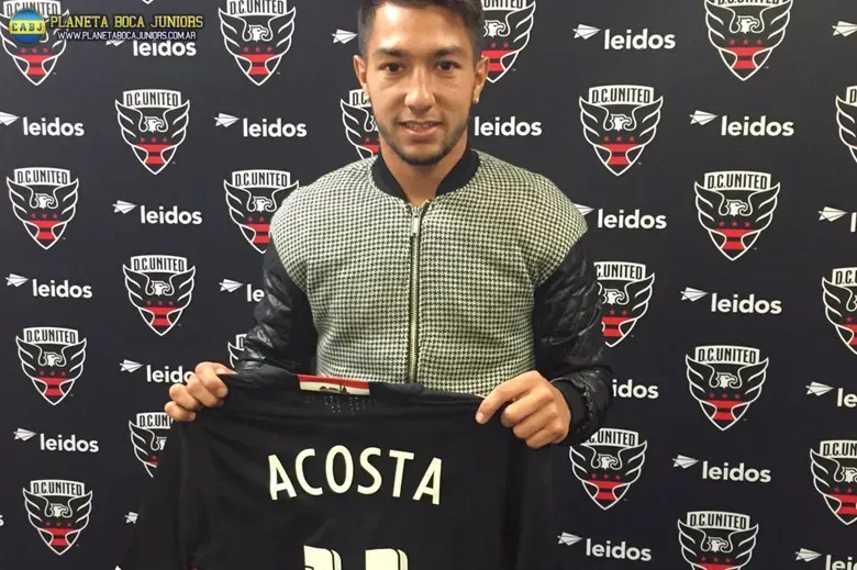 Acosta, nuevo jugador del DC United.