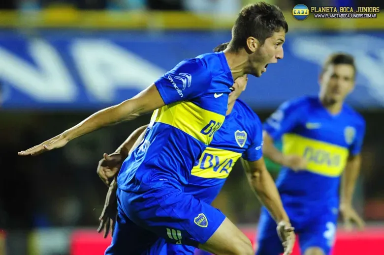 El volante anotó su primer gol.